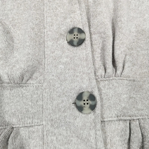 Avalanche Penelope Coat Knit Button front coat tan size Medium - Picture 5 of 9